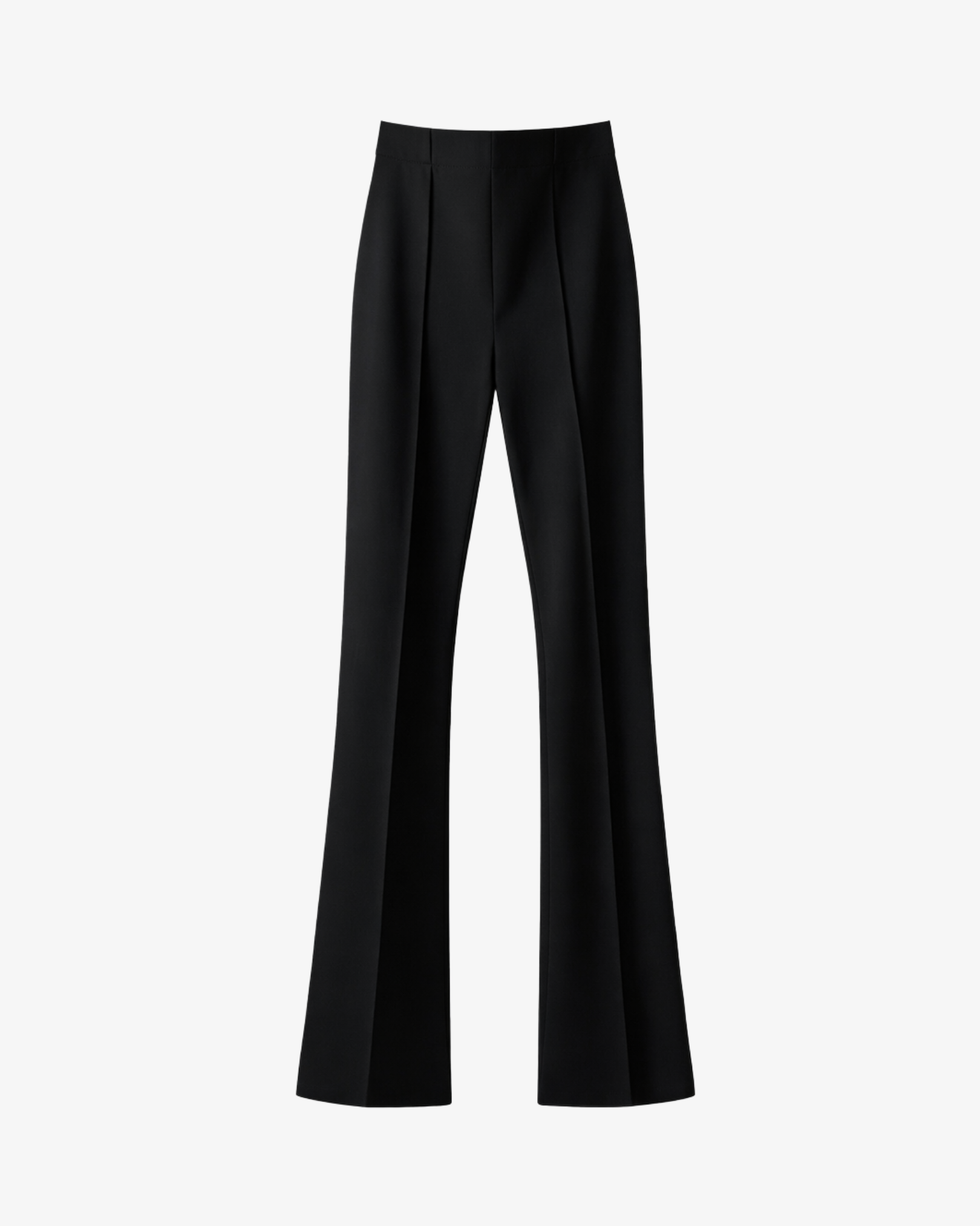 High-waisted trousers